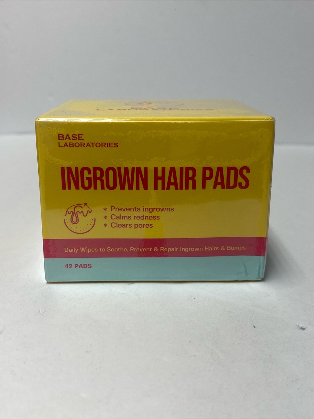 Yellow Ingrown Hair Pads - 42 Count